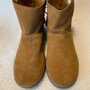 NEW! Koolaburra Skyller Boots Womens Ugg Chestnut Brown Tan Suede
